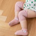 pair Baby Rabbit Print Socks pcs Knee Pad