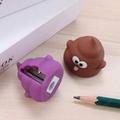 pcs Brown And Purple Mixed Mini Cute Funny Poop Pencil Sharpener Elementary School Pencil Convenient Sharpener