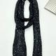 pc Fashionable Versatile Womens Spring Knitted Glitter Accessory Scarf Suitable For All Seasons