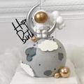 pc Cute Creative Astronaut Cake Topper Decoration