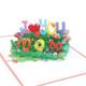 Manufacturer Supply Mothers Day Gift Card Creative d Greeting Card For Birthday Mothers Color Printing