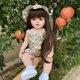 Lifelike CM Inch Full Silicone Body Reborn Baby Doll Newborn Princess Toddler Bebe Play House Toy Girl Birthday Gift