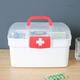 pc Portable Family Medicine Storage Box Medicine Organizer First Aid Kit Emergency Kit Multilayer Pill Storage Container