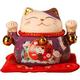 Lucky Cat Coin Bank Inch Ceramic Lucky Cat Money Box Exquisite Pattern Wonderful For The Office