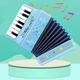 Electronic Plastic Piano Keyboard Classic Musical Instrument Accordion Toy