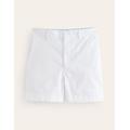 Barnsbury Chino Shorts White Women Boden, White