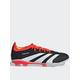 adidas Men's Predator 24 Pro Firm Ground Football Boots - Black/White, Black/White, Size 12, Men