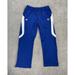 Adidas Pants | Adidas Climalite Kansas Jayhawks Sweatpants Mens Ankle Zip Straight Blue Large | Color: Blue/White | Size: L