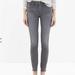 Madewell Jeans | Madewell High Riser Skinny Jeans Gray Denim Size 28 Rise 9.5” | Color: Gray | Size: 28