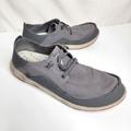 Columbia Shoes | Columbia Bahama Vent Pfg Lace Relaxed Men's Boat Shoes Size 9 | Color: Gray/White | Size: 9