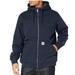 Carhartt Tops | Carhartt Mens Zip Front Hoodie Sweatshirt Navy Blue Mens Xl Workwear Winter | Color: Blue | Size: Xl