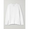 Max Mara - Leisure Nodo Pointelle-knit Cotton-blend Sweater - White