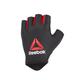 (Black, L) Reebok Fitness Gloves Exercise Weight Lifting Gym Workout