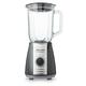 Total Control Glass Jug Blender with Ice Crusher Blades, 5 Speed Settings, Pulse Control, 600 W, 1.5 litres, Grey, 403010
