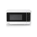 Toshiba 800w 20L Microwave Oven with 6 Preset Recipes, 11 Power Levels, Procedural Memory, Auto Defrost, and Digital Display - White - MM-EM20P(WH)