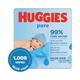 Huggies Pure, Baby Wipes, 18 Packs (1008 Wipes Total) - 99 Percent Pure Water Wipes - Fragrance Free for Gentle Cleaning and Protection