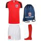(3-4 Years) Personalised Kids England Style Away Football Kit