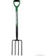 (Digging Fork Heavy Duty Gardening Lawn Tool Garden Planting Lightweight Soft Plastic Handle Grip Carbon Steel) Garden Tools Lightweight Soft Plastic