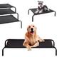 ( S - 75Ã—47Ã—15cm) Elevated Dog Bed Dog Sofa Bed Raised Dog Bed Outdoor Raised Pet Cot Cooling Mat Dog Pet Bed Dogs Camping Bed Washable Breathable M