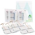 Med-Fit 1 Tens pads - 12 pads - 3 packs of 4 self Adhesive pads long lasting pads for Tens Machines