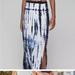 Athleta Skirts | Hpathleta | Marina Blue & White Tie Dye Maxi Skirt Size Xs Gently Used! | Color: Blue | Size: Xs