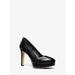 Michael Kors Shoes | Michael Kors Chantal Crinkled Patent Leather Platform Pump 6 Black (Black) New | Color: Black | Size: 6