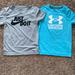 Nike Shirts & Tops | Boys Nike & Under Armour Tshirt (Lot Of 2) Dri Fit Size 7 Euc For Summer | Color: Blue/Gray | Size: 7b