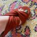 Madewell Shoes | Madewell Women’s Kitten Heel | Color: Red | Size: 9