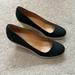 J. Crew Shoes | J By J. Crew Seville Espadrille Wedge In Black Canvas Size 9.5 | Color: Black | Size: 9.5