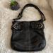 Coach Bags | Coach 1453 Black Leather Soho Slim Duffle Medium Shoulder Bag Purse Handbag | Color: Black | Size: Os