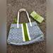 Coach Bags | Coach Blue Green Tote With Waller | Color: Blue/Green | Size: Os
