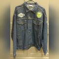 Disney Jackets & Coats | Disney Parks Cars The Oil Pan Jean Jacket Blue Denim Men's X-Large Cars Land | Color: Blue | Size: Xl