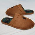 Polo By Ralph Lauren Shoes | Nib Polo Ralph Lauren Men's Suede Lined Comfort Slippers Chestnut Plaid | Color: Green/Tan | Size: Various