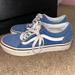 Vans Shoes | Blue Vans Shoes | Color: Blue/White | Size: 3.5b