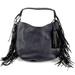 Coach Bags | Coach Nomad Fringed Hobo Bag | Color: Blue | Size: Os