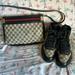 Gucci Bags | Authentic Gucci Bundle | Color: Cream/Green | Size: Os