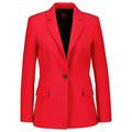 HUGO Damen Blazer ATANA aus Stretchgewebe Regular Fit, rot, Gr. 42