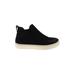 ROTHY'S Sneakers: Slip-on Platform Boho Chic Black Color Block Shoes - Women's Size 5 - Round Toe