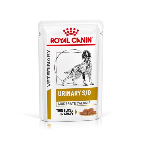 24x 100g Royal Canin Veterinary Canine Urinary Moderate Calories Hundefutter nass