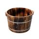 ZXNANA Sauna Bucket，Pure Wood Bathtub Bucket，Handmade Footbath Basin，Sauna Accessories for Footbath Tubs，Foot Relaxing Bath Barrel charitable