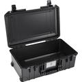 Peli 1535 Air Leichter Reisekoffer für Verlässlichen Schutz von Kamera Equipment, Wasser- und Staubdicht, 27L Volumen, Ohne Schaumstoffeinlage, Farbe: Schwarz
