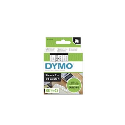 DYMO Original D1 Schriftband für Labelmanager, 6mm breite 7m Länge schwarz auf gelb S0720780 Image