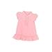 Ralph Lauren Dress - Shift: Pink Solid Skirts & Dresses - Size 6 Month