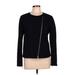 Lafayette 148 New York Jacket: Short Black Solid Jackets & Outerwear - Women's Size 12