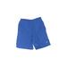 KIRKLAND Signature Board Shorts: Blue Solid Bottoms - Kids Boy's Size Medium