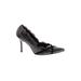 Colin Stuart Heels: Pumps Stiletto Cocktail Black Solid Shoes - Women's Size 9 - Pointed Toe