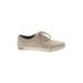 Seavees Sneakers: Ivory Solid Shoes - Women's Size 7 1/2 - Almond Toe