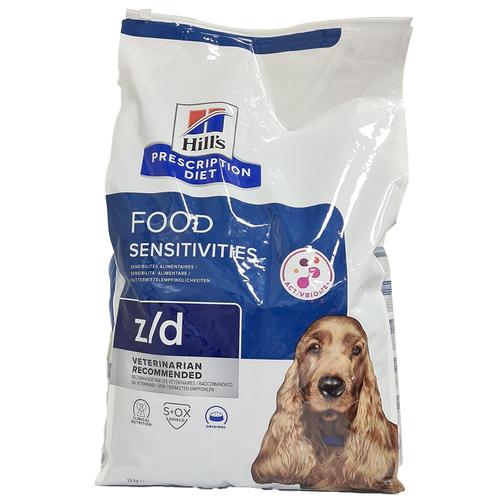 Hill's Prescription Diet Z/D Canine Food Sensitivities 10 kg Pellets