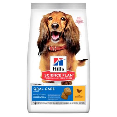 Hill's Science Plan Canine Adult Oral Care met Kip 12kg 12 kg Pellets Image