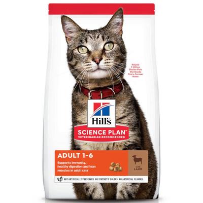 Hill's Science Plan Feline Adult met Lam en Rijst 10kg 10 kg Pellets Image
